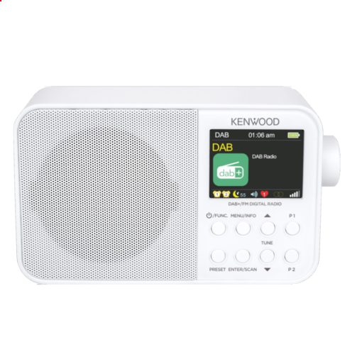 Kenwood CR-M30DAB-W Hordozható rádió